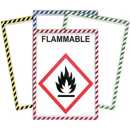 C-Line Products Shop Ticket Holder, Magnetic, 6inWx9inH, , Assorted CLI44269